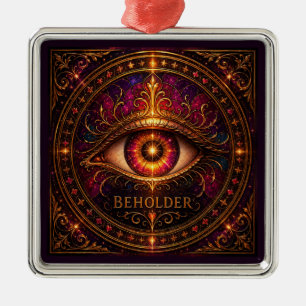 De Metal Ornamento Quadrado Premium BEHOLDER