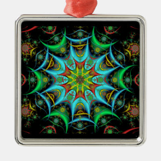 De Metal Ornamento quadrado superior #5 do caleidoscópio