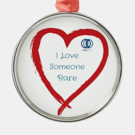 De Metal Ornamento redondo do logotipo PURA