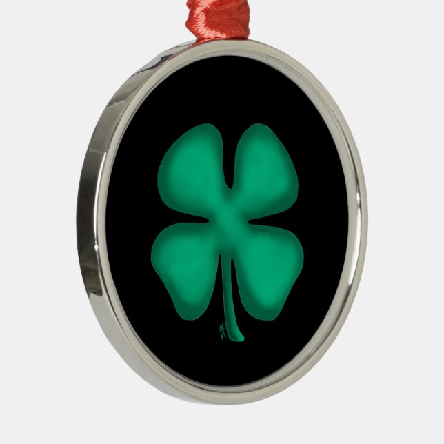 De Metal Ornamento redondo premium Black Irish (Direito )