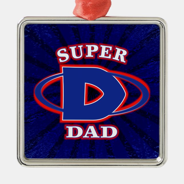 De Metal Ornamento super do pai (Frente)