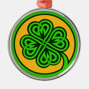 De Metal ornamento Tribal Shamrock