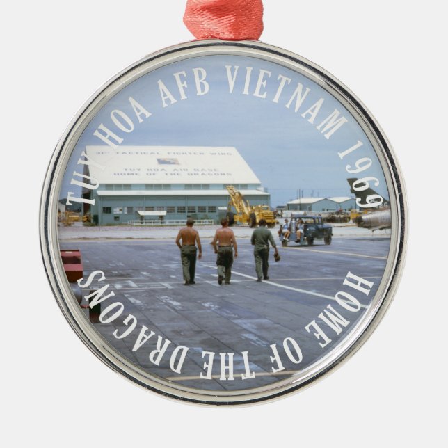 De Metal Ornamento TUY HOA AFB (Frente)