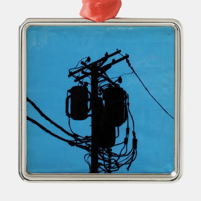 De Metal Ornamento urbano da sentinela (Frente)