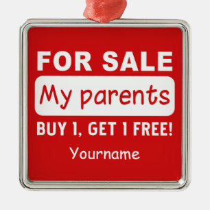 De Metal PAIS PARA Vender ornamento personalizado