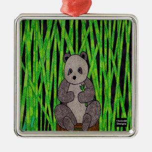 De Metal Panda - Ornamento Premium