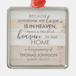 De Metal Personalizado Em Ornamento Quadrado Do Céu