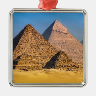 De Metal Pirâmides Ornamento Metálico