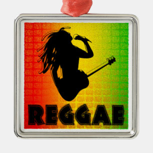De Metal Reggae Ornamento Rastafárico Praça Premium