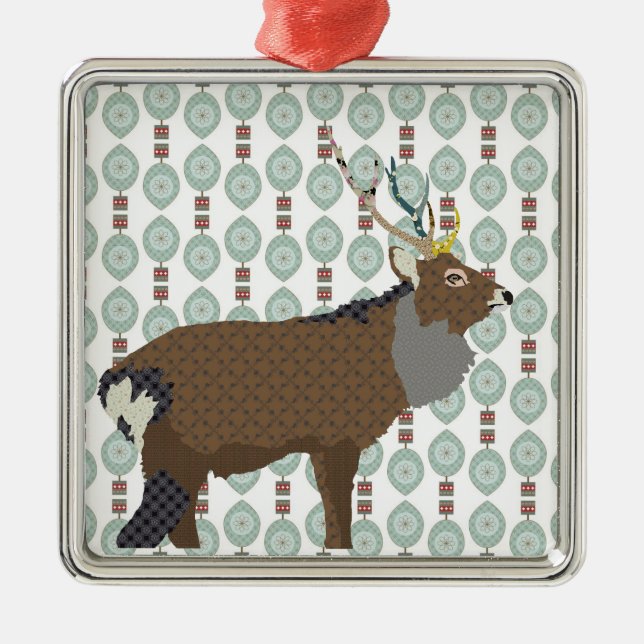 De Metal Rei do ornamento do monte (Frente)