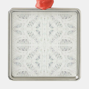 De Metal Renda BATTENBURG Ornamento Quadrado Premium