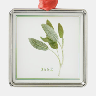 De Metal SAGE FRESCO Ornamento Quadrado Premium