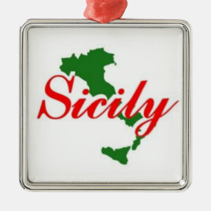 DE METAL SICÍLIA - O ORNAMENTO ITALIANO PARA SUA ÁRVORE