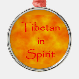 De Metal Tibetano em ornamento à volta do espírito