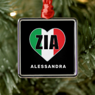 De Metal Zia Personalizou o Ornamento Cardíaco Sinalizador