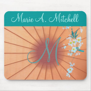 ~ de Mousepad floral:: Monograma