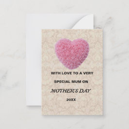 De Notas Cartão do Dia das Mães