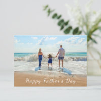 Cartão do Dia dos Pais Personalizado com Foto