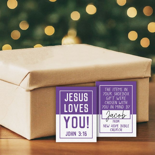 De Notas Cartão 'Made For You' - Roxo (Criador carregado)