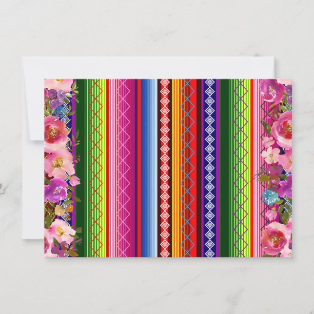 De Notas Cartão Mexicano Rosa e Ouro Miss Quinceañera (Frente)