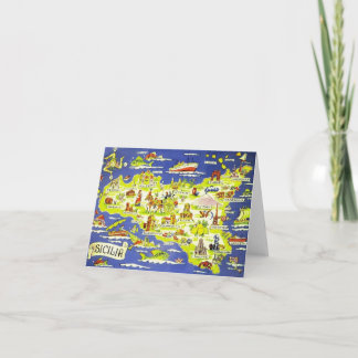 De Notas Imagens do Cartão Azul Sicília