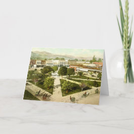 De Notas Plaza no Cartão Healdsburg