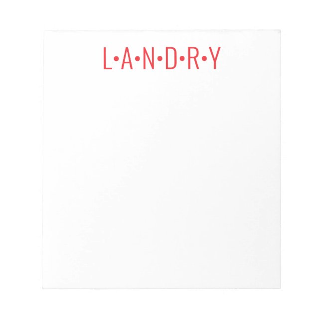 De Notas Qualquer Cor - Nome Pontos Personalizados do Bloco (Frente)