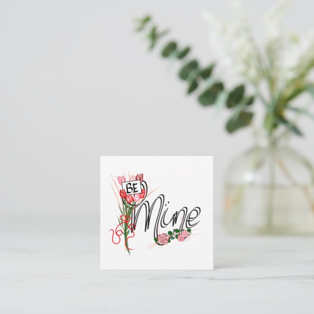 De Notas Seja Meu Namorado Cartão em Branco (Em pé/Frente)