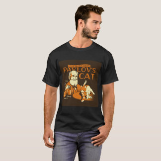 De "o gato Pavlov" pouca camiseta conhecida da