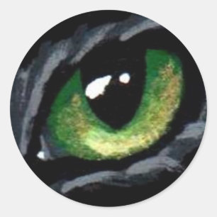 De "O olho gato:  Etiqueta do verde"