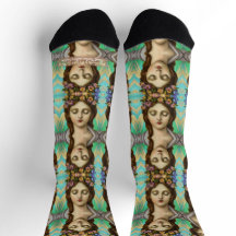 Dê obrigados à senhora com flores