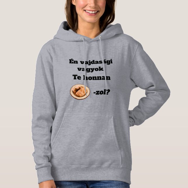 De onde você É? camiseta manga longa feminina (Frente)