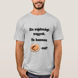 De onde você VEM? camiseta masculina de manga curt