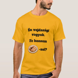De onde você VEM? camiseta masculina de manga curt