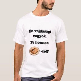 De onde você VEM? camiseta masculina de manga curt