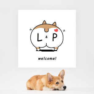 De Papel Bebidas no Guardanapo Corgi