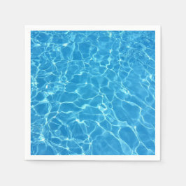 De Papel Guardanapo Descartável Blue Water