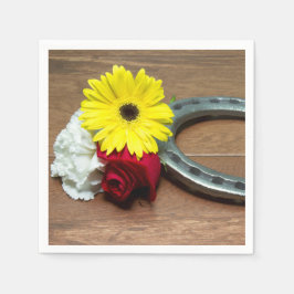 De Papel Guardanapo do cocktail do Triple Crown