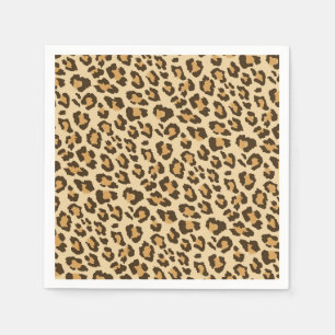 De Papel Guardanapo do impressão do leopardo