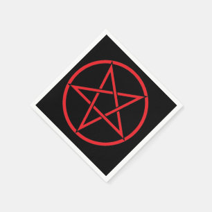 De Papel Guardanapo do Pentagram