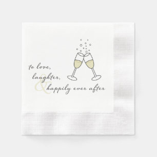 De Papel Para amar, riso, & feliz nunca após o guardanapo