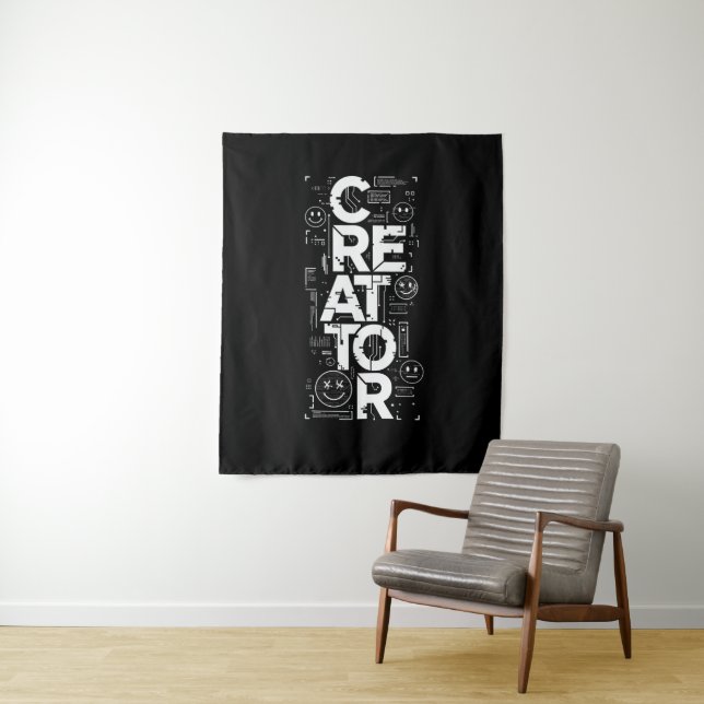 De Parede Tapete Médio (127 cm x 152 cm) (In Situ)