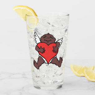 De Pint Copo do Dia dos Namorados Personalizado Cupido Afr