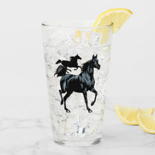 De Pint Copo do vidro do cavalo