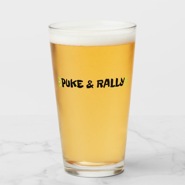 De Pint Copo Pinte Puke & Rally | Edição Party Legend (Frente (Preenchido))