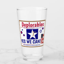 Deploráveis Sim nós Podemos! Copo