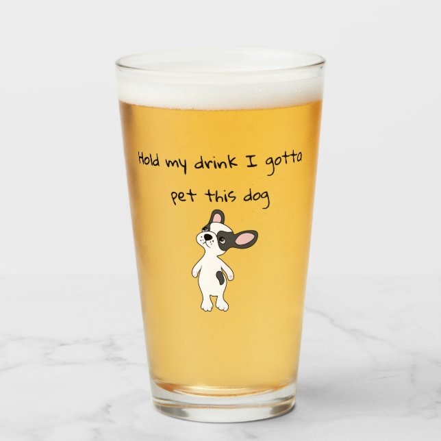 De Pint Segure meu copo Eu Preciso Fazer Carinho Neste Cac (Frente (Preenchido))