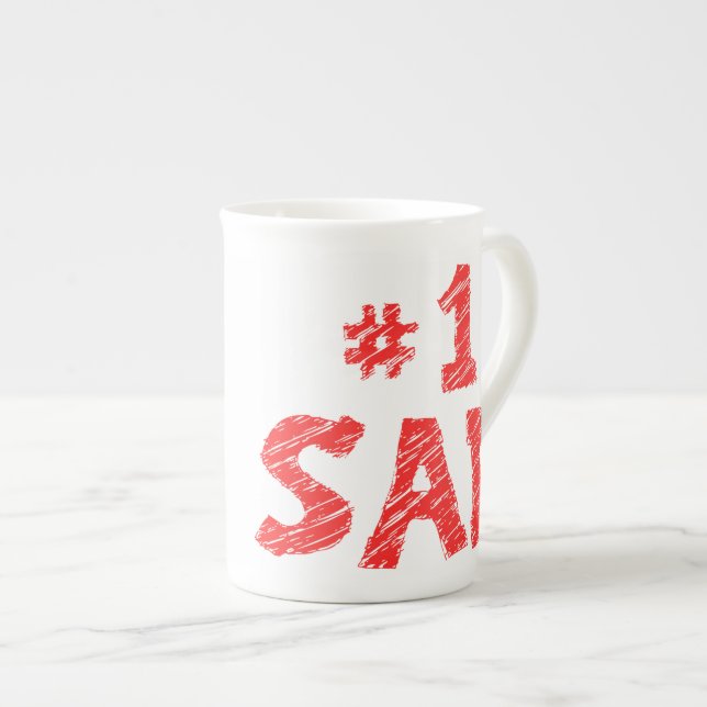 DE PORCELANA CANECA #1 TRISTE (Frente Esquerda)