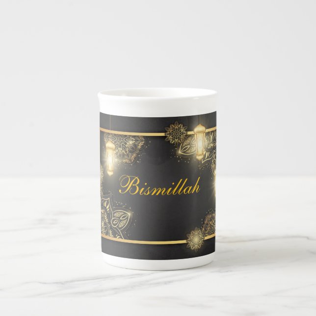De Porcelana Caneca Bismillah (Frente)
