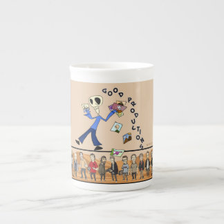 De Porcelana Caneca do osso do GP